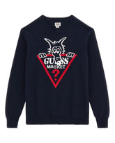 Maglione Uomo Market x Guess Originals Sweater Uniform Blue