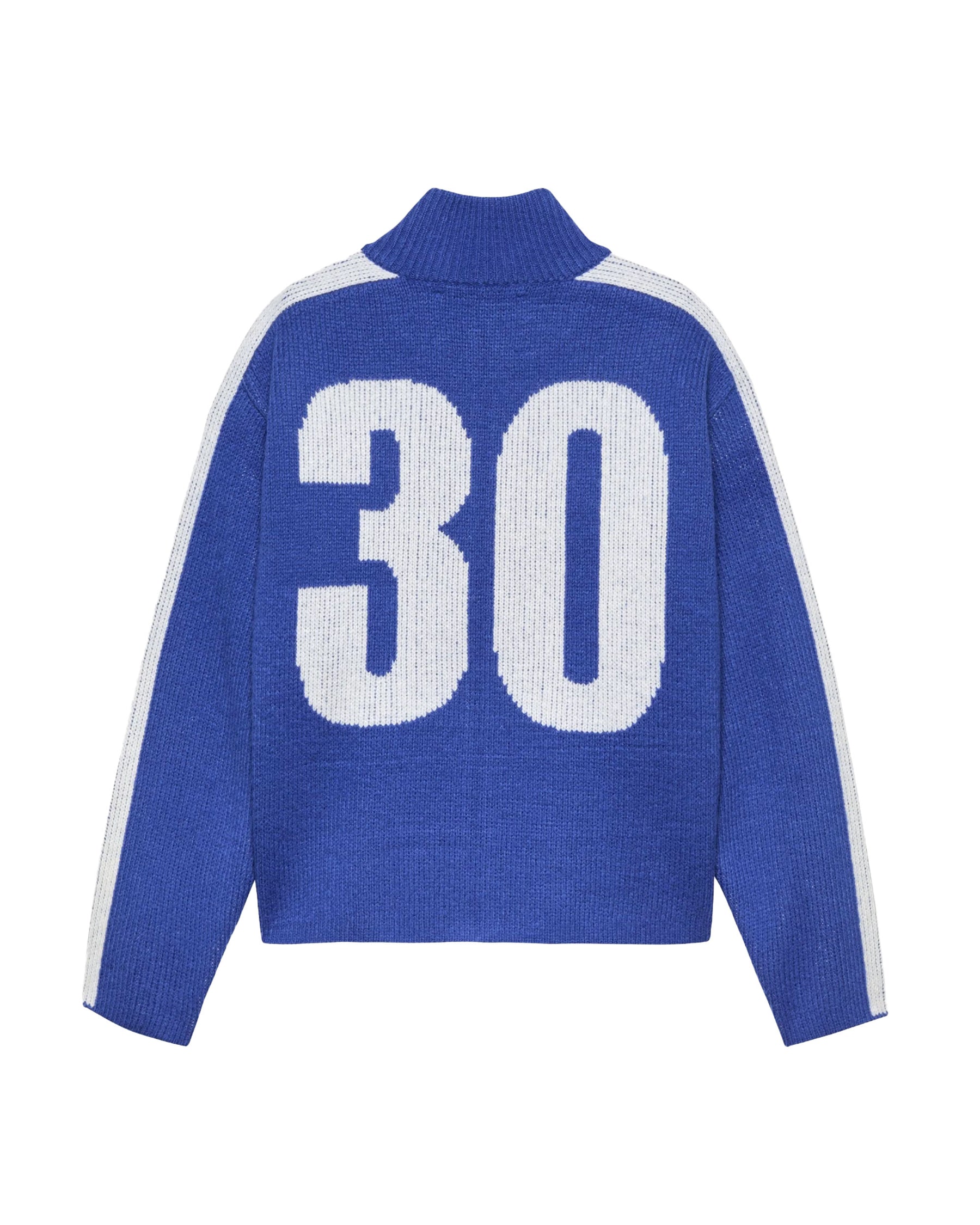 New Amsterdam Men's Sweater Surfassociation Surf Zip Trough Cobalt Blue
