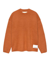 Maglione Uomo New Amsterdam Surfassociation Tide Knit Burned Orange
