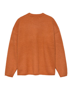 Maglione Uomo New Amsterdam Surfassociation Tide Knit Burned Orange