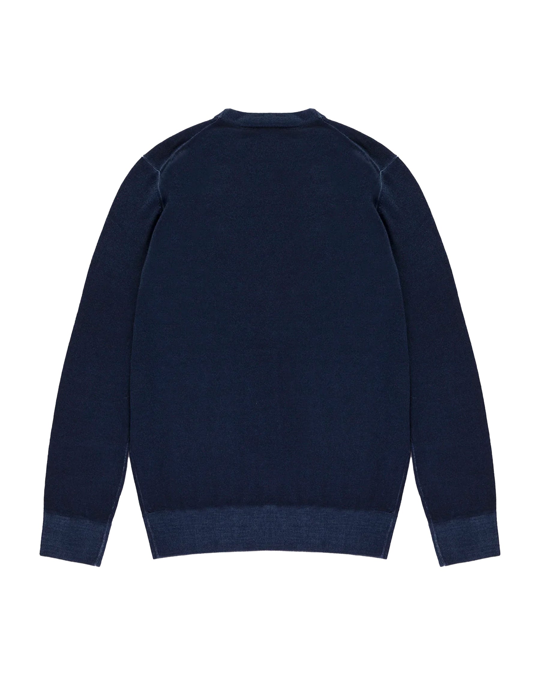 Maglione Uomo RefrigiWear Bennet Stone Washed Blu