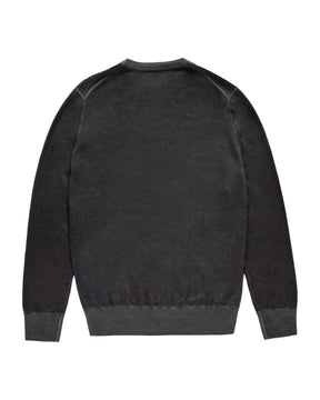 Maglione Uomo RefrigiWear Bennet Stone Washed Grigio Scuro