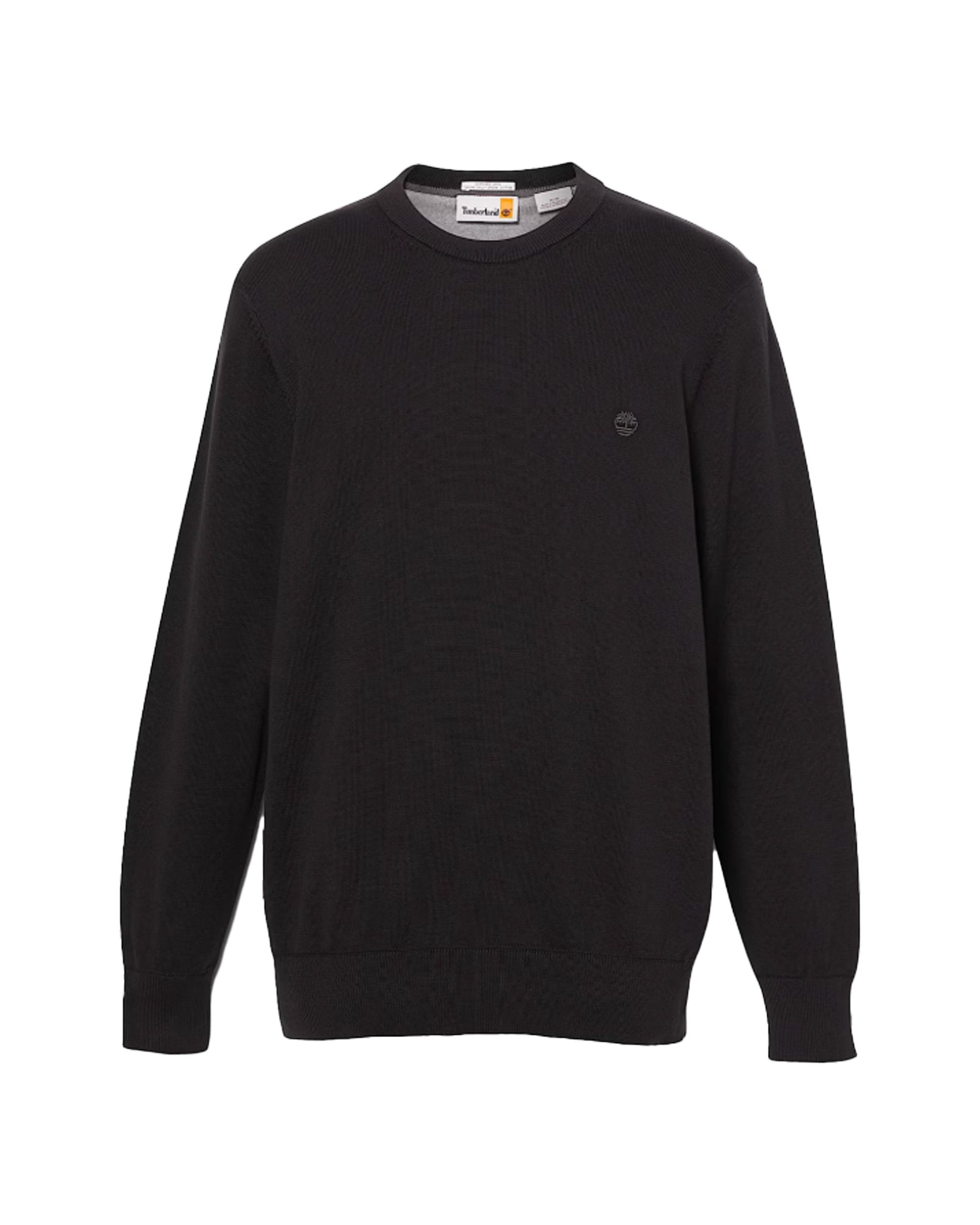 Maglione Uomo Timberland Williams River Cotton Yd Sweater Black