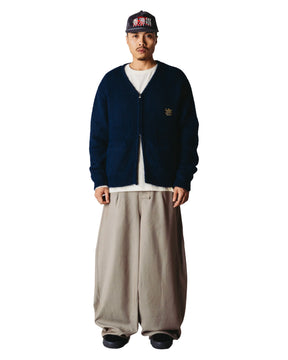 Maglione Uomo Woodbird WBKoon Zip Tiger Cardigan Navy