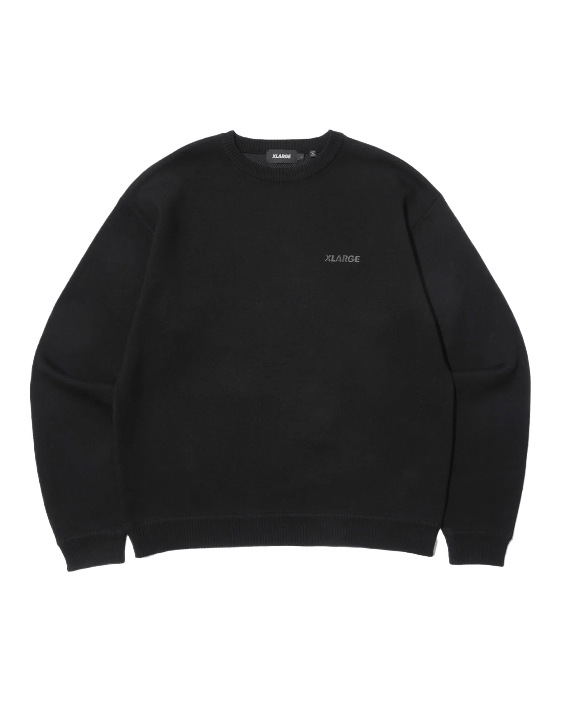 Maglione Uomo X-Large Backside Og Crewneck Knit Nero