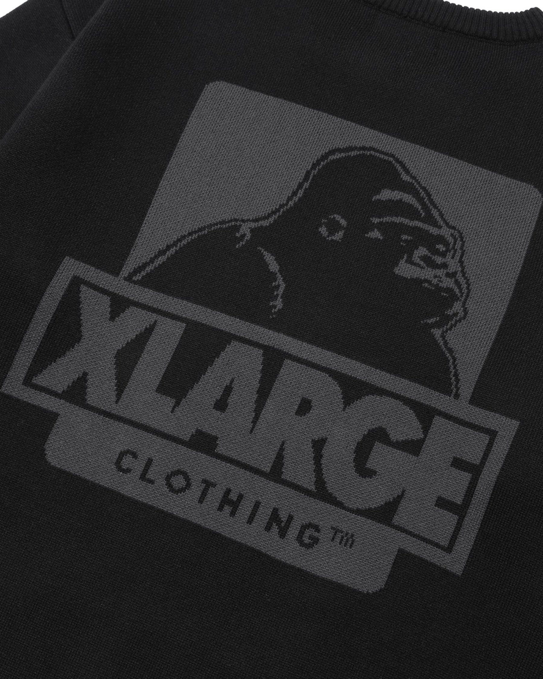 Maglione Uomo X-Large Backside Og Crewneck Knit Nero