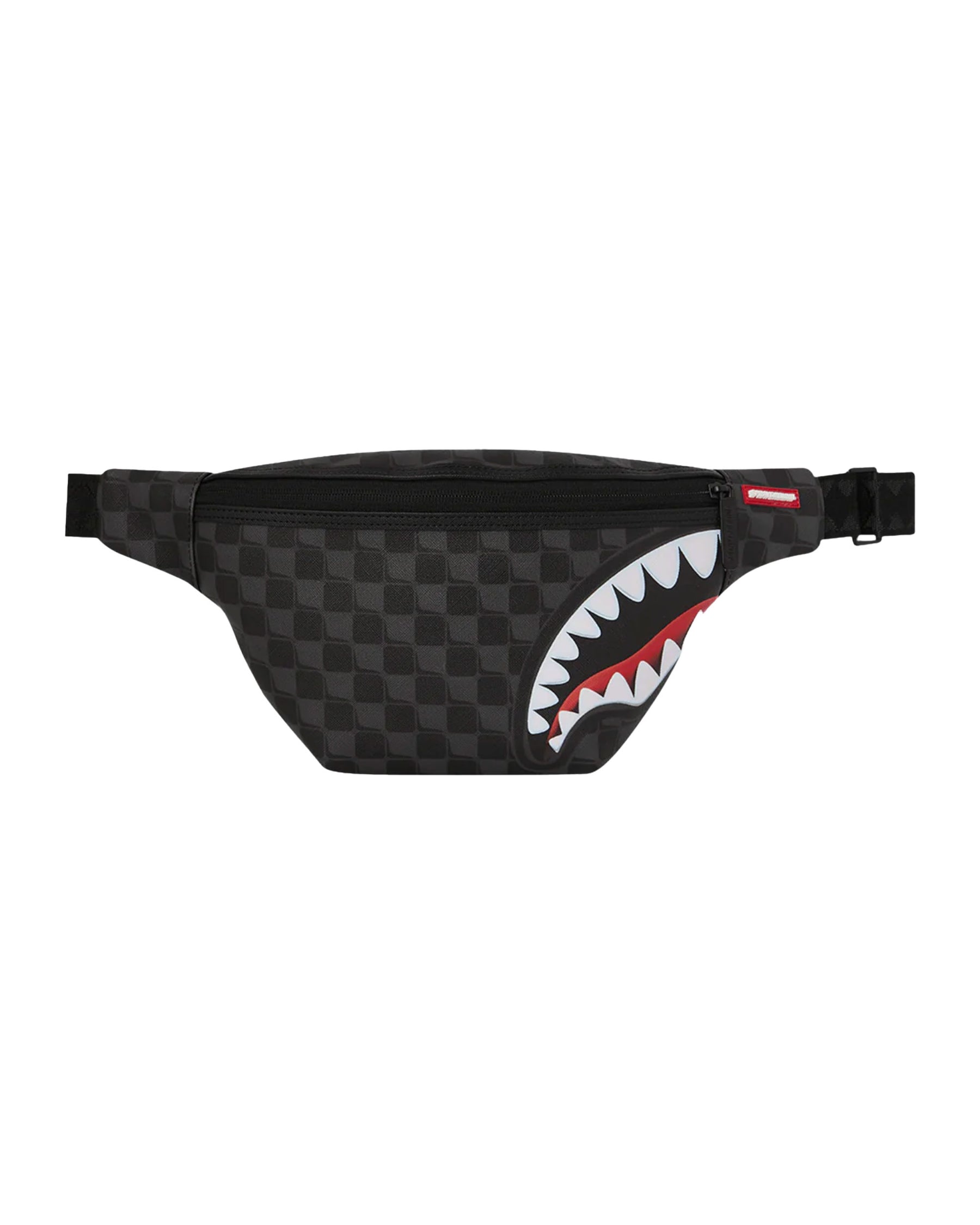 Sprayground Sharks In Paris Balloon Black Savvy Crossbody Bum Bag
