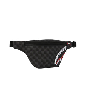 Sprayground Sharks In Paris Balloon Black Savvy Crossbody Bum Bag