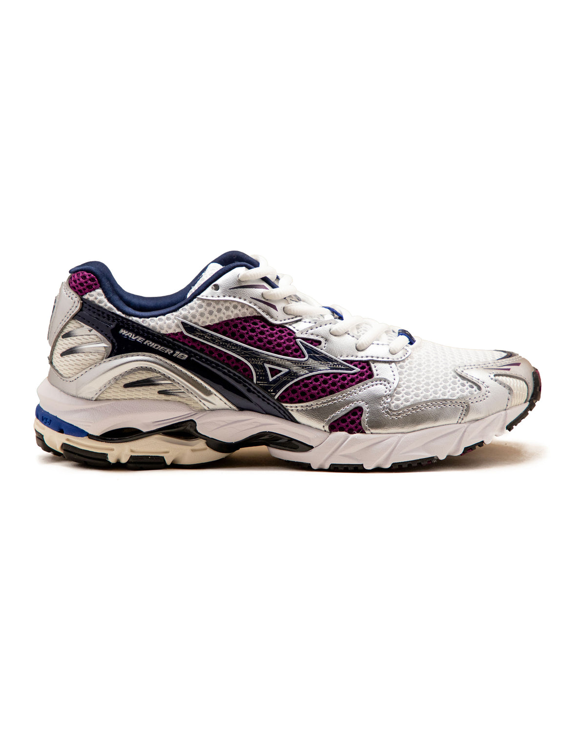Mizuno Wave Rider 10 Bianco-Viola