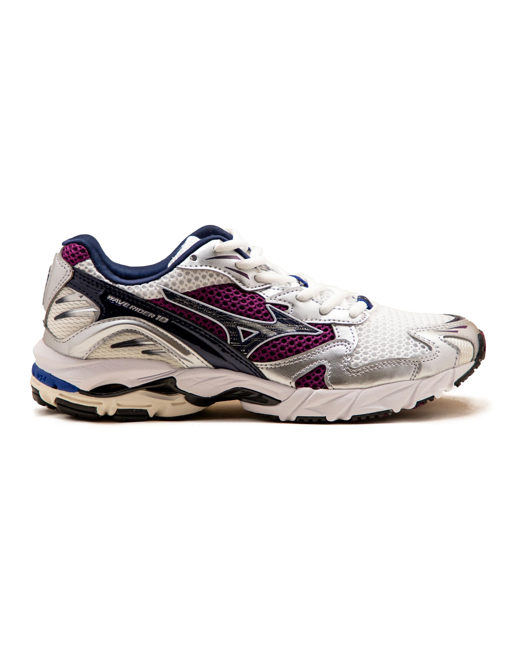 Mizuno Wave Rider 10 Bianco-Viola - Main Image
