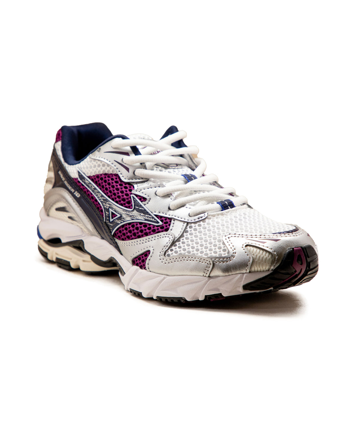 Mizuno Wave Rider 10 Bianco-Viola