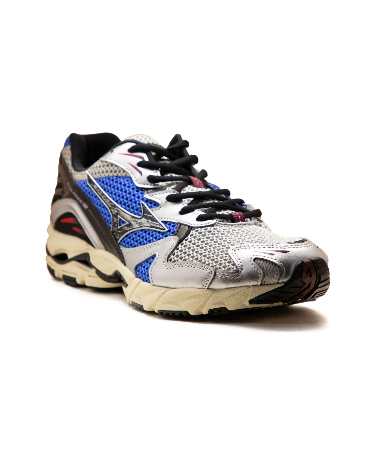 Mizuno Wave Rider 10 Harbor Argento Blu