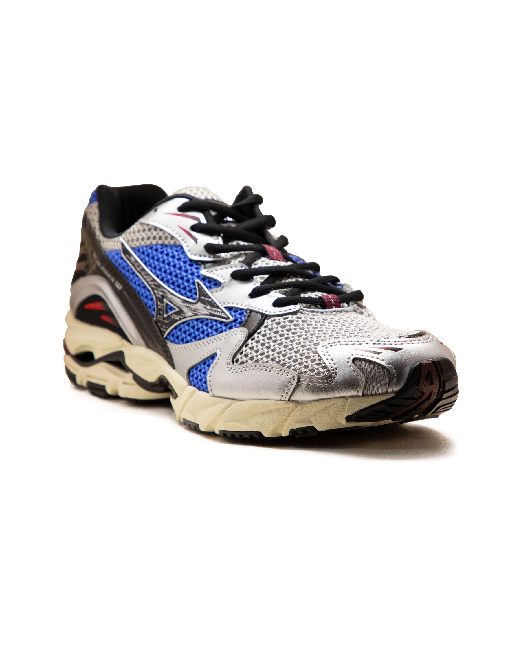 Mizuno Wave Rider 10 Harbor Argento Blu