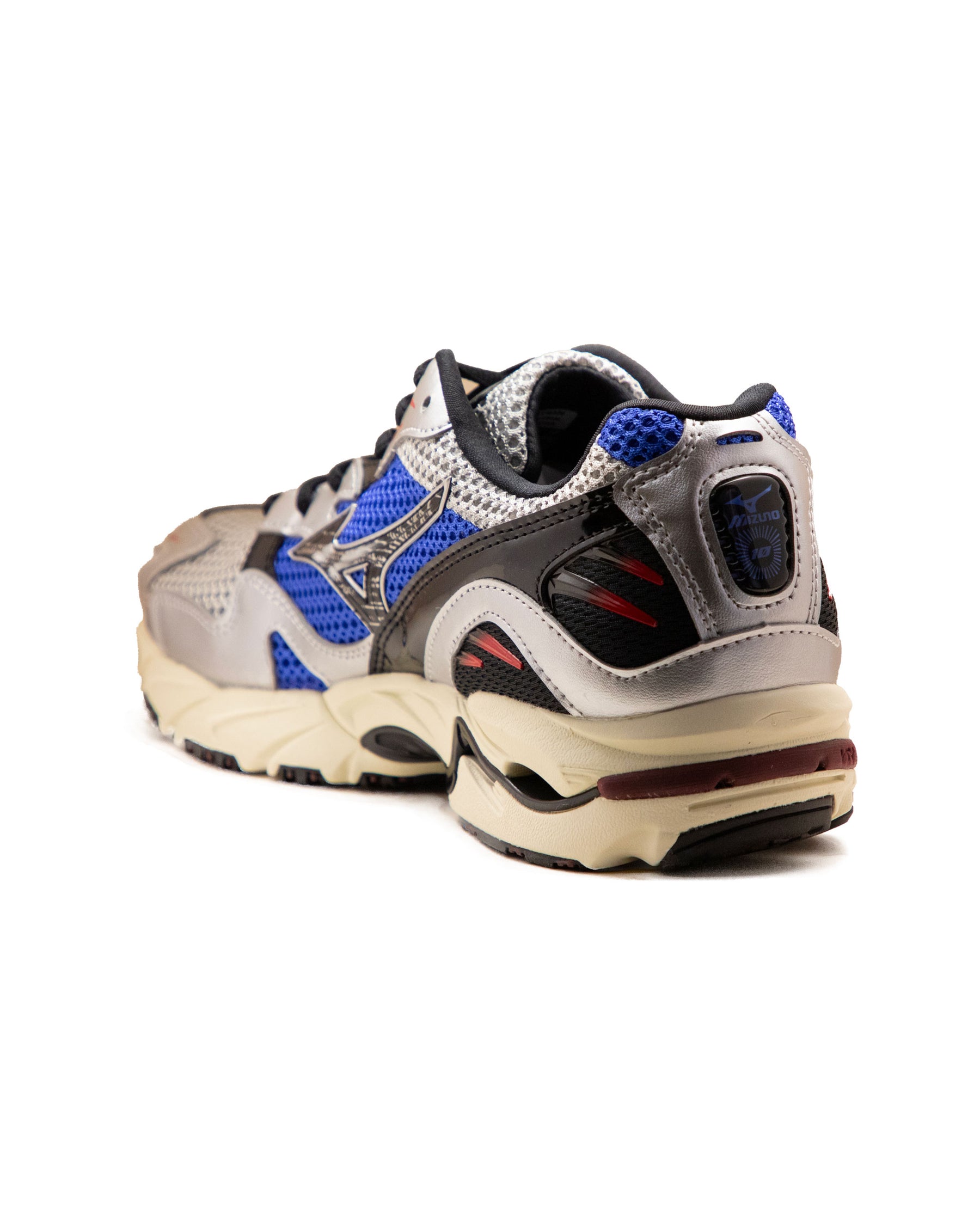 Mizuno Wave Rider 10 Harbor Argento Blu