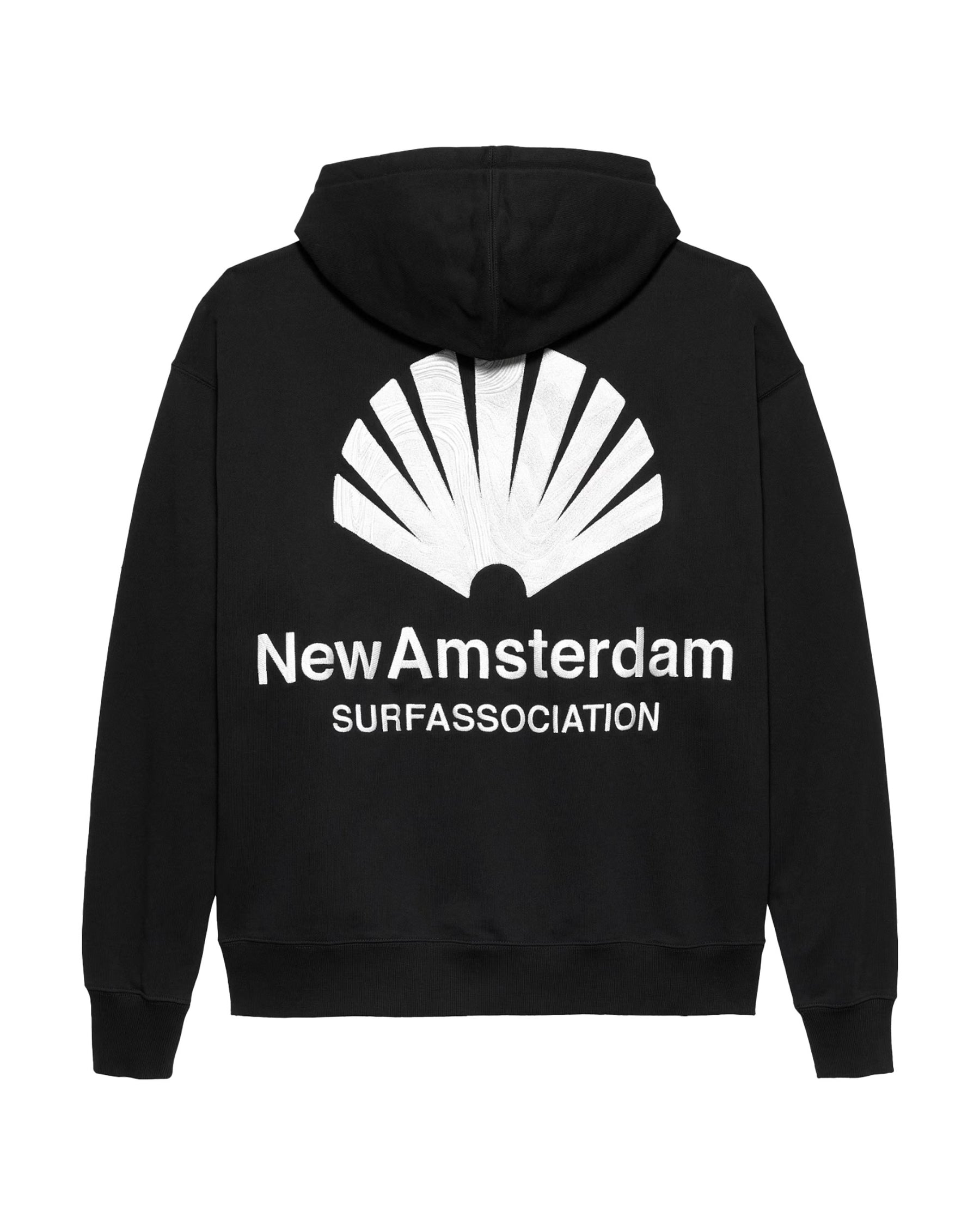 New Amsterdam Surfassociation Logo Hoodie Black