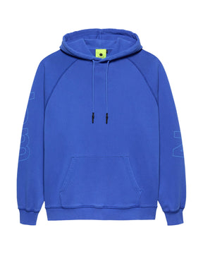 New Amsterdam Surfassociation Logo Line Hoodie Cobalt-Sky Blue