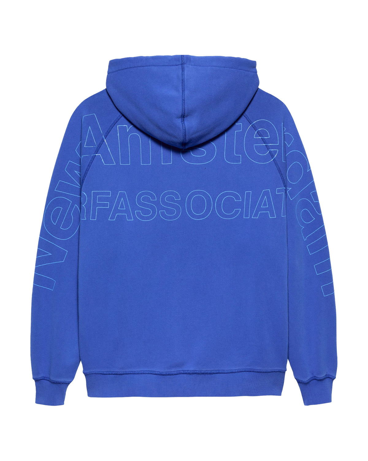 New Amsterdam Surfassociation Logo Line Hoodie Cobalt-Sky Blue