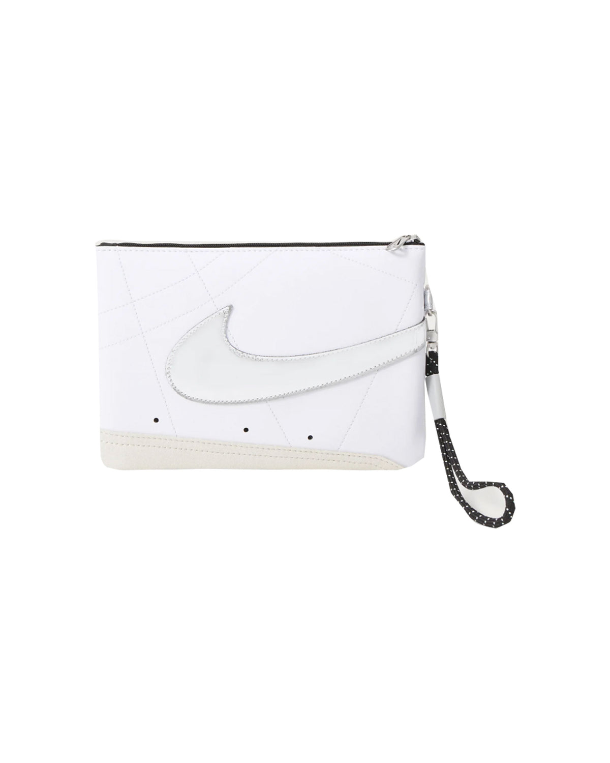 Nike Icon Blazer Wristlet Large Bianco-Argento