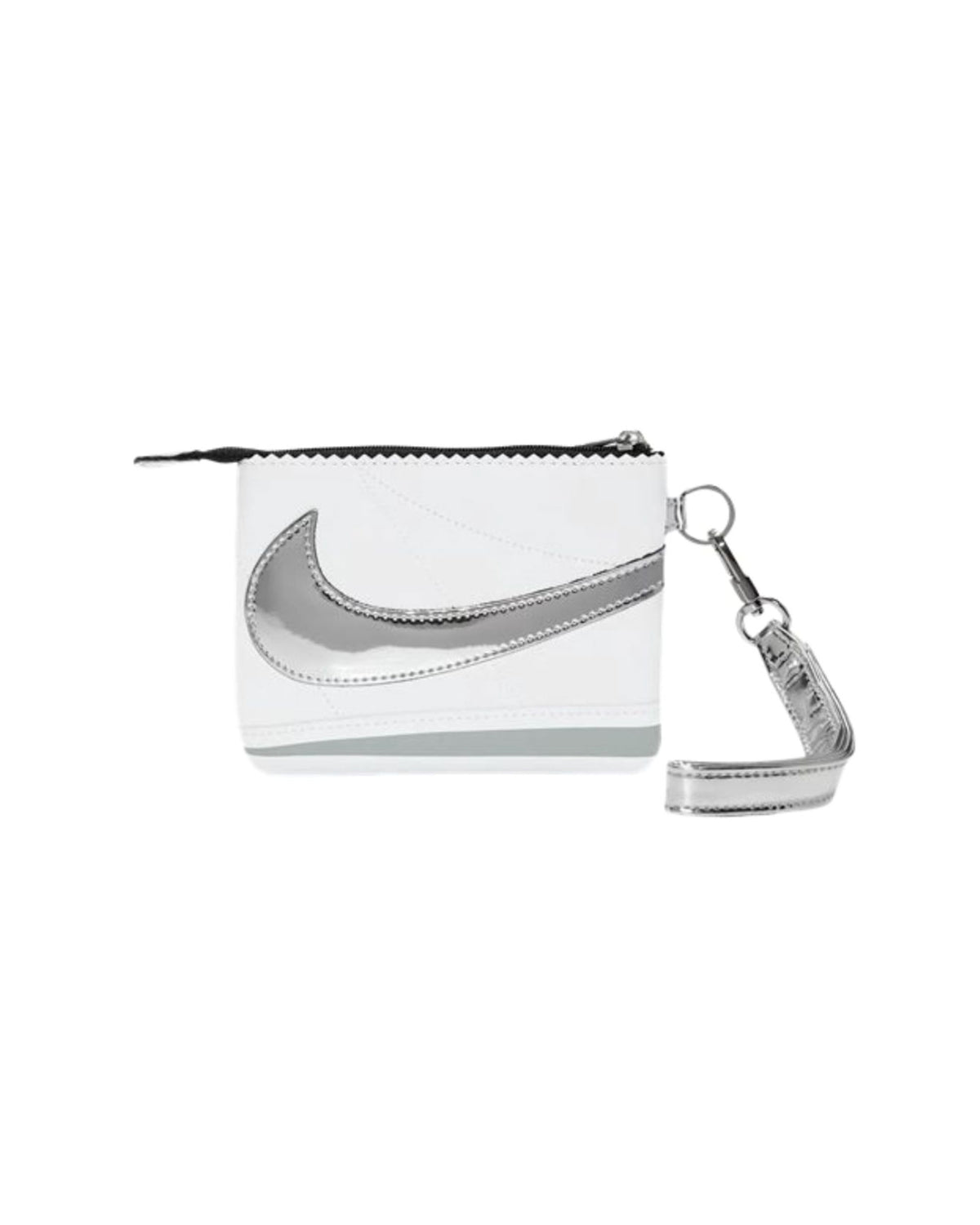 Nike Icon Cortez Wristlet Bianco-Argento
