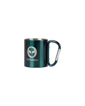 No Problemo Carabiner Mug Green