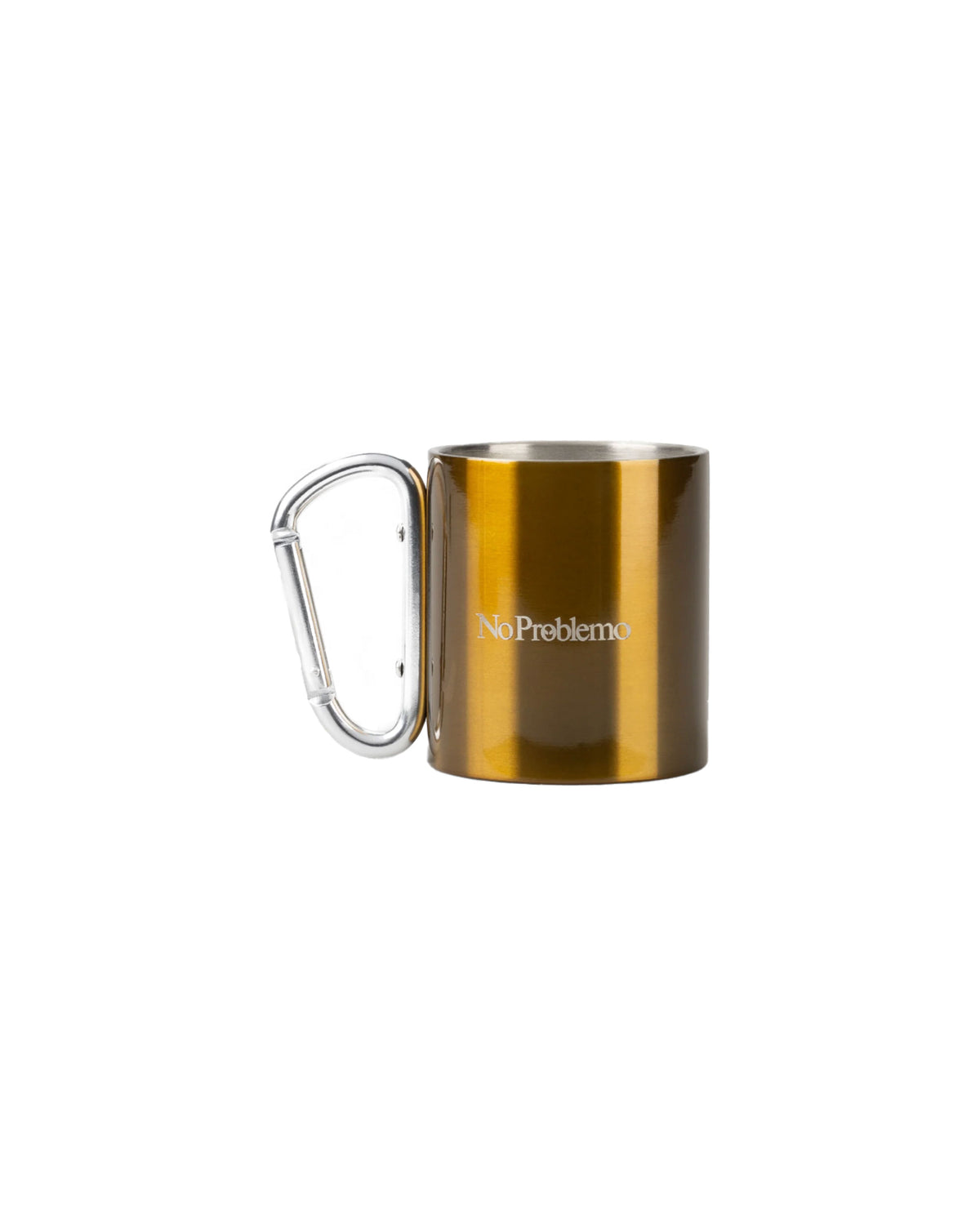 No Problemo Carabiner Mug Khaki