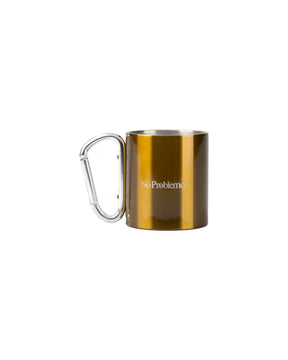 No Problemo Carabiner Mug Khaki