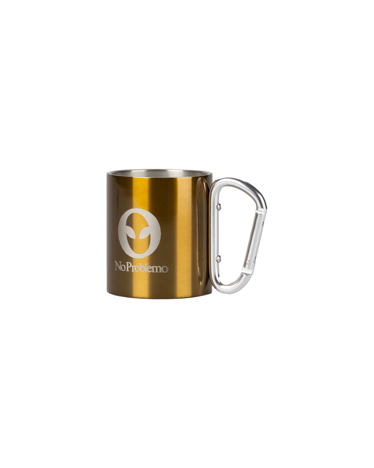No Problemo Carabiner Mug Khaki