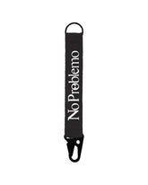No Problemo Mini Problemo Carabiner Keychain Black