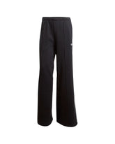 Pantalone Donna 3S Wide Sweatpt Black-White