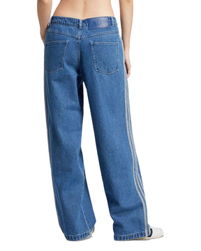 Pantalone Donna Adidas Denim 3S Pant Inddnm