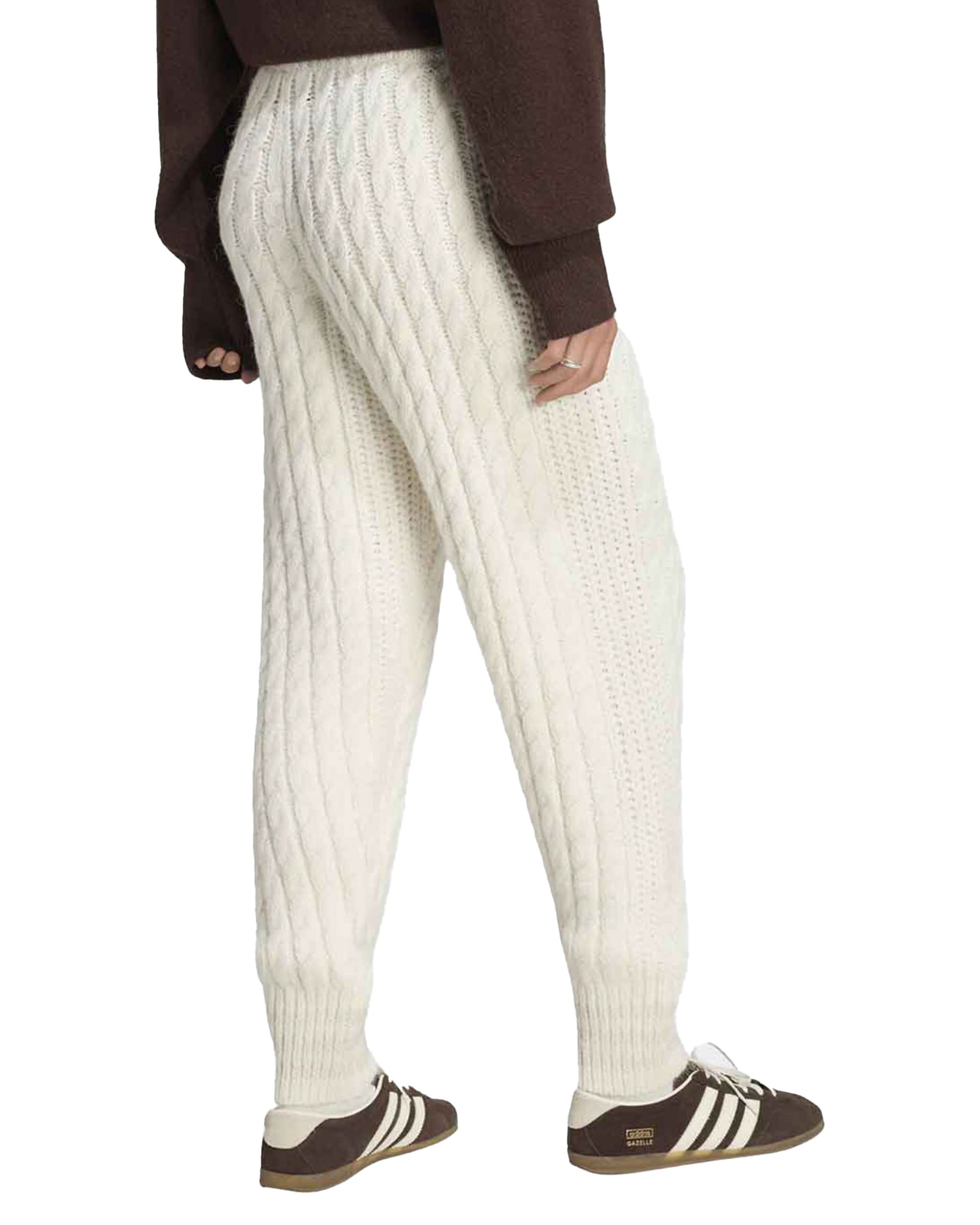 Pantalone Donna Adidas Knit Fb Tp Clowhi-Alumin