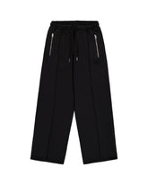 Pantalone Donna Alpha Industries Rhinestone World Logo Jogger W Nero