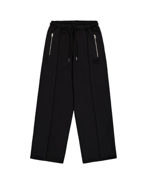Pantalone Donna Alpha Industries Rhinestone World Logo Jogger W Nero