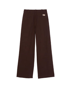 Pantalone Donna Dickies carpenter loose in cavalry twill McNary Marrone