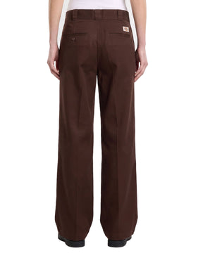 Pantalone Donna Dickies carpenter loose in cavalry twill McNary Marrone