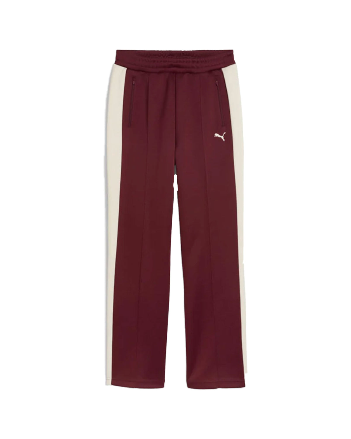 Woman's Puma T7 Always On Straight Pants ruby shimmer