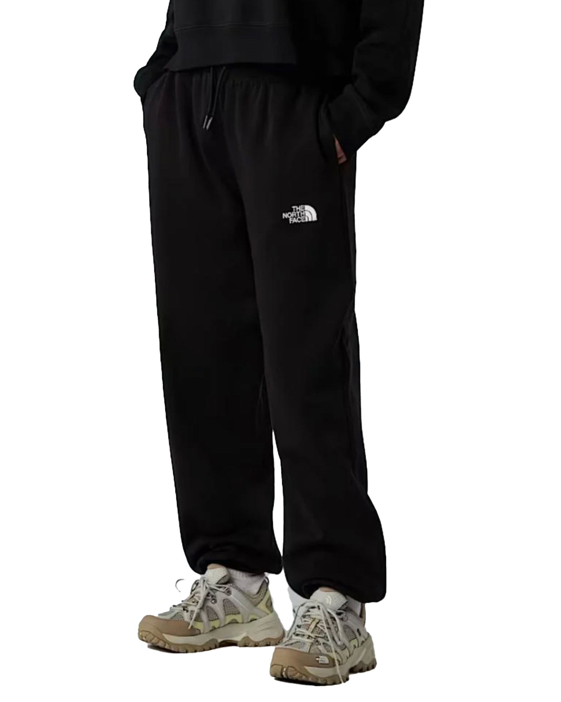 Pantalone Donna The North Face W Essential Relaxed Straight Jogger Nero