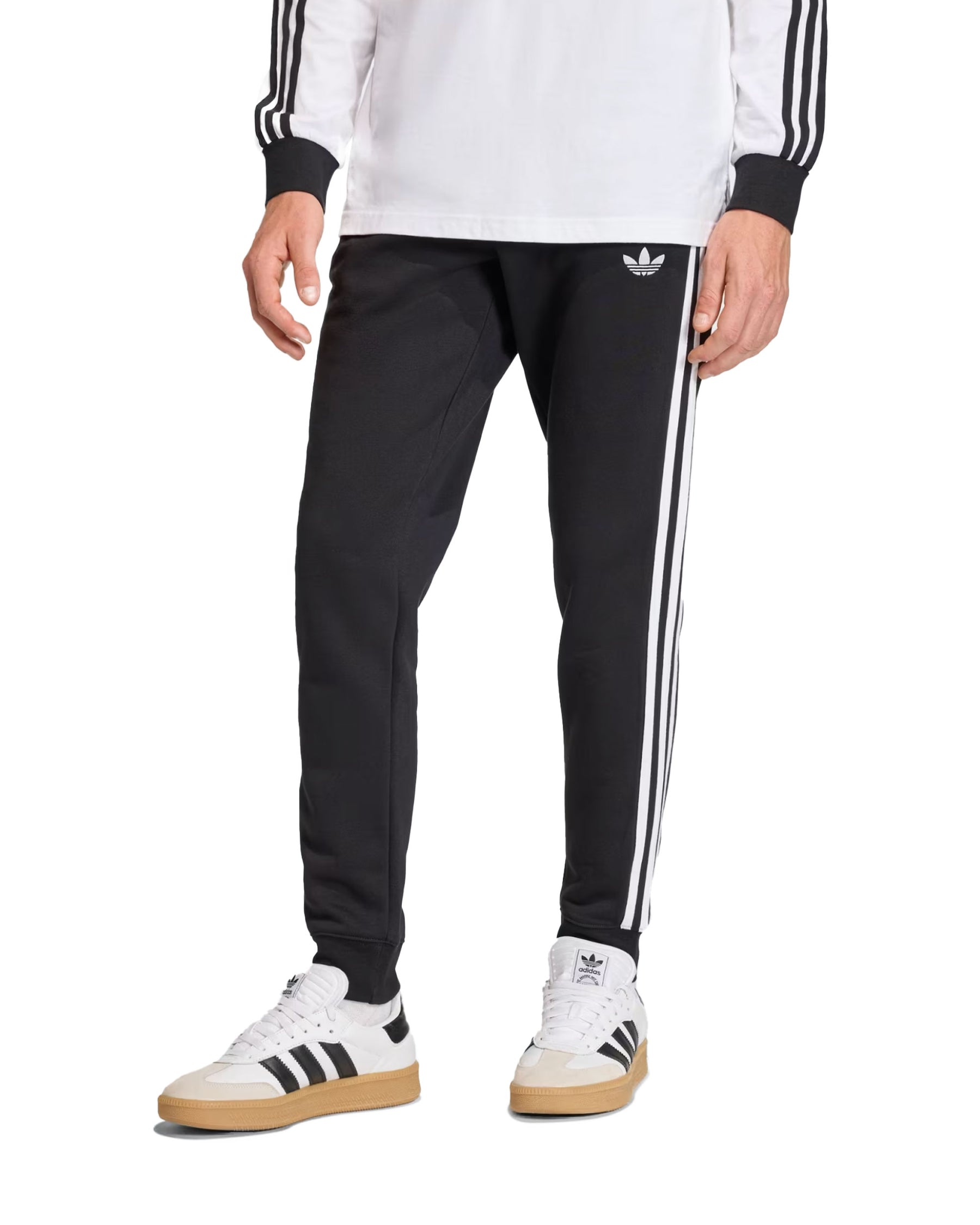Men's Adidas 3-Stripes Sweatpants Black