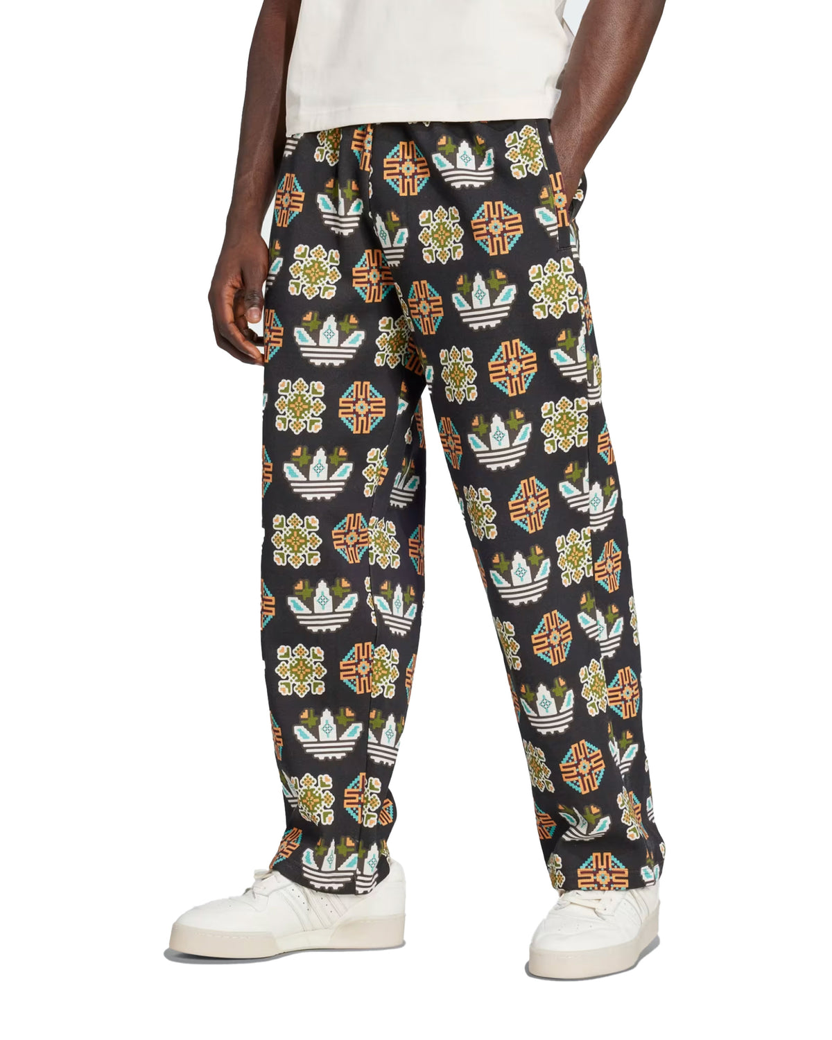 Pantalone Uomo Adidas Graphic Lo Tp Black