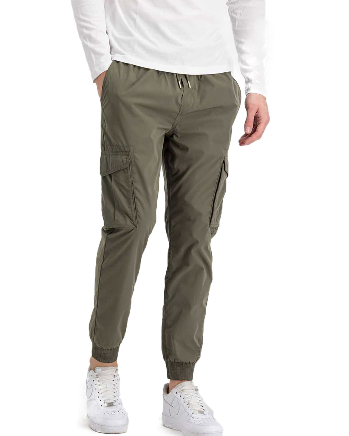 Pantalone Uomo Alpha Industries Cargo Jogger Verde