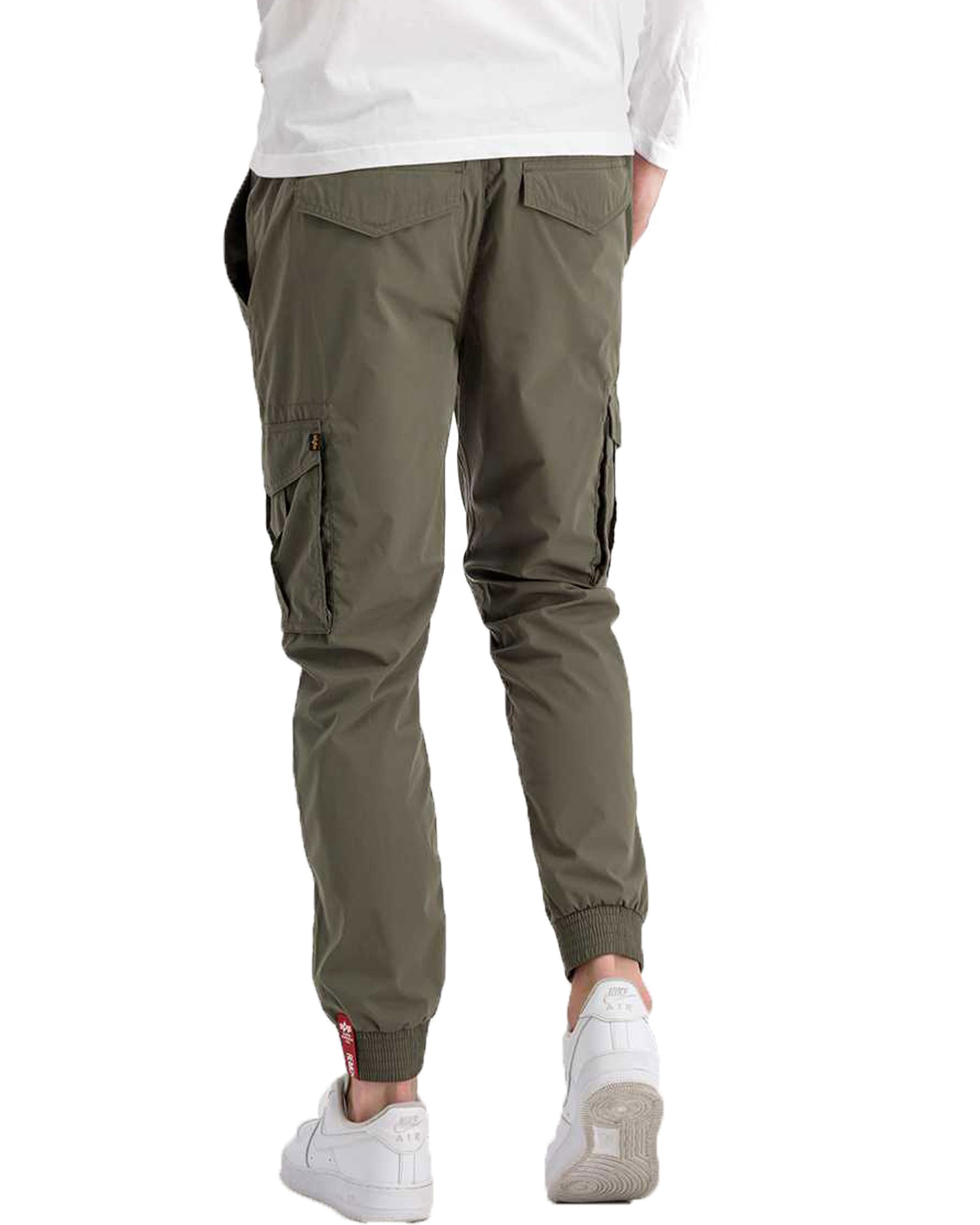 Man Pant Alpha Industries Cargo Jogger Green