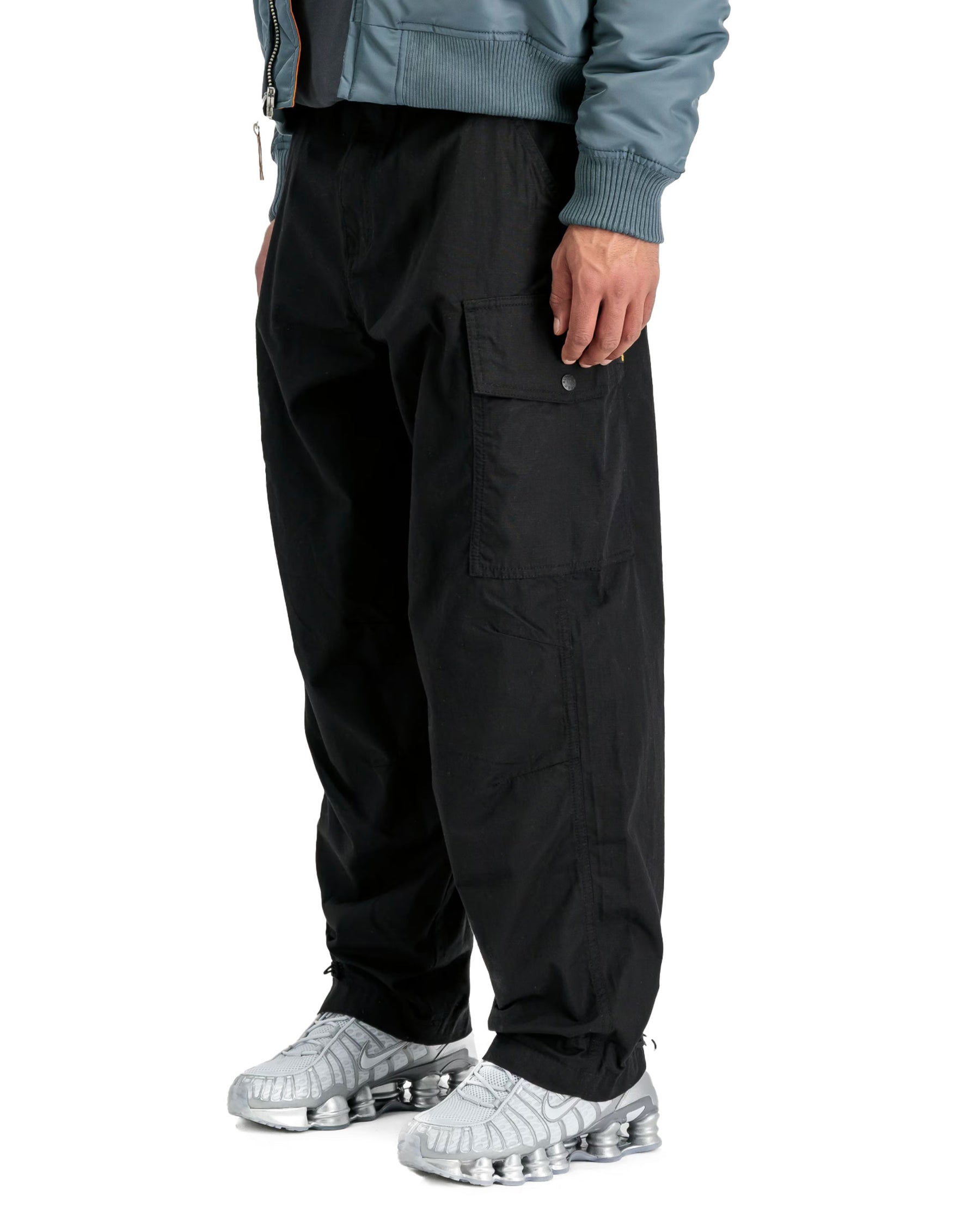 Pantalone Uomo Alpha Industries Ripstop Cargo Pant Nero