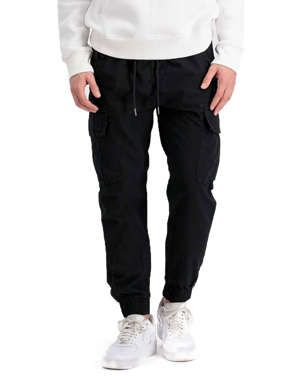 Man Pant Alpha Industries Ripstop Jogger Black