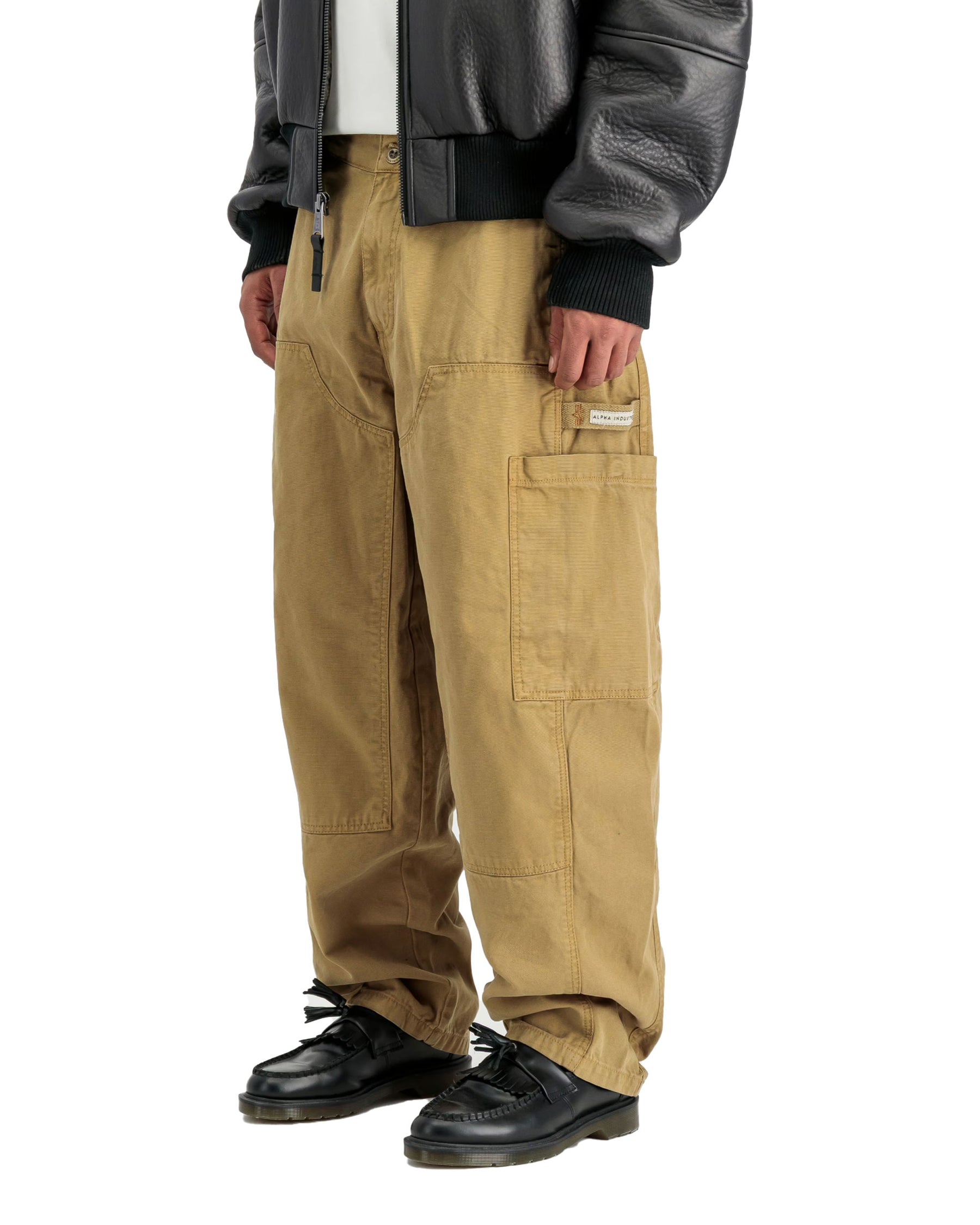 Pantalone Uomo Alpha Industries Workwear Deck Pant Khaki