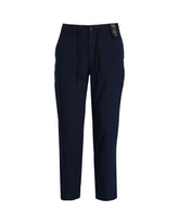 Pantalone Uomo Boss Sanderson Lino Blu
