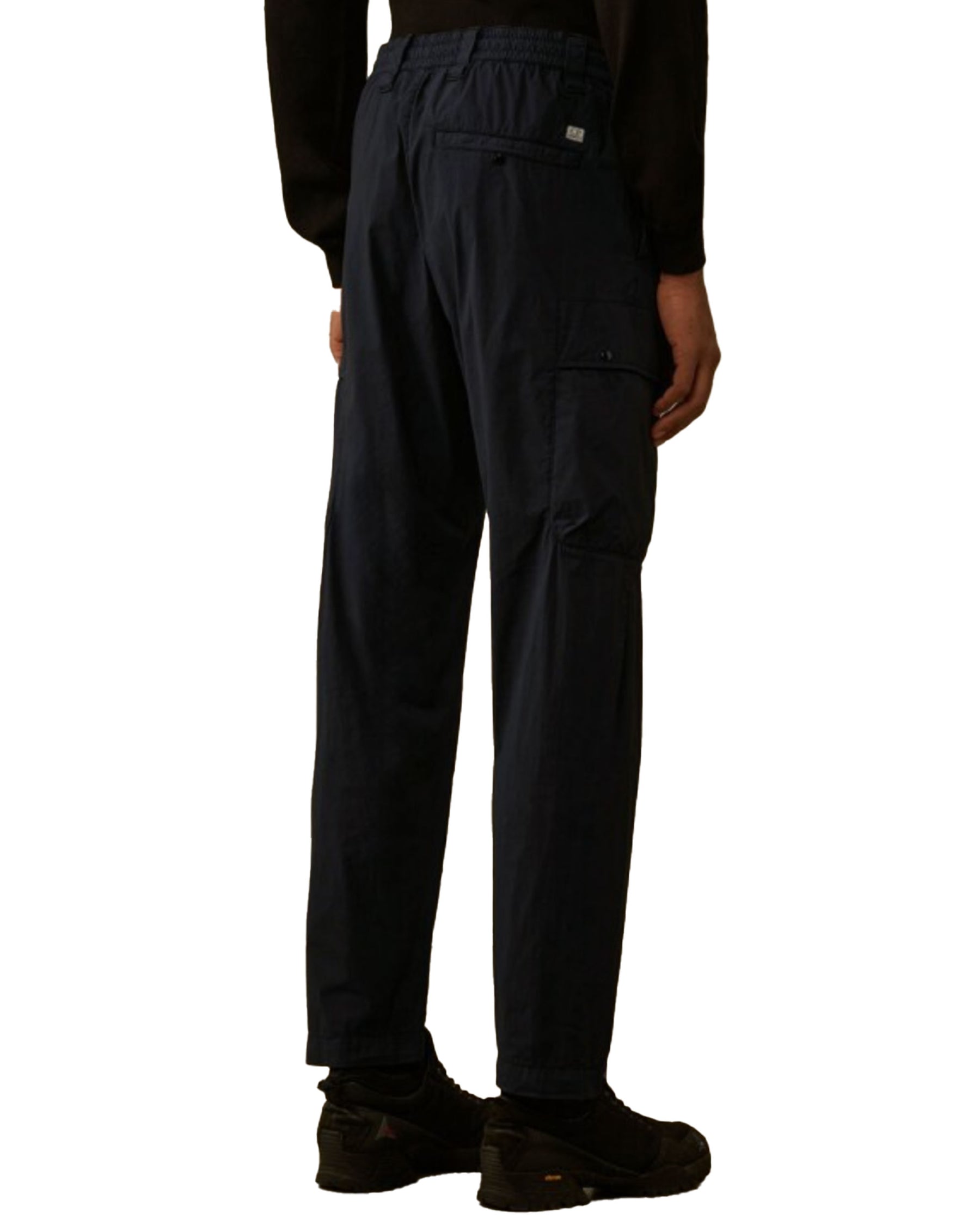 CP Company Cargo Men's Trousers in 50 thread count Stretch Total Eclipse Blue