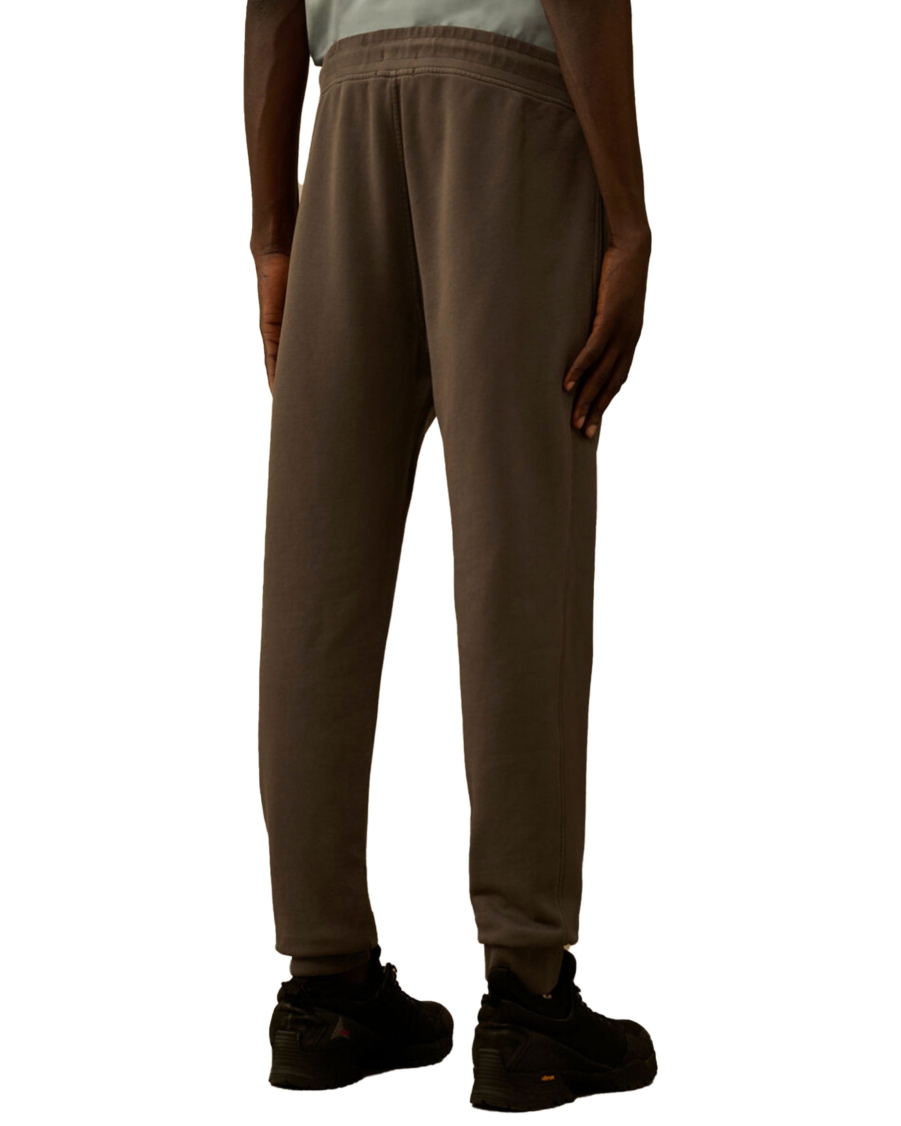 Men's Cotton Diagonal Fleece Lens Pants Dark Grey