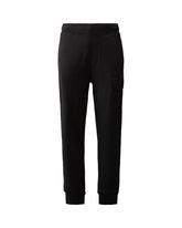CP Company Diagonal Raised Fleece Lens Sweatpants Black