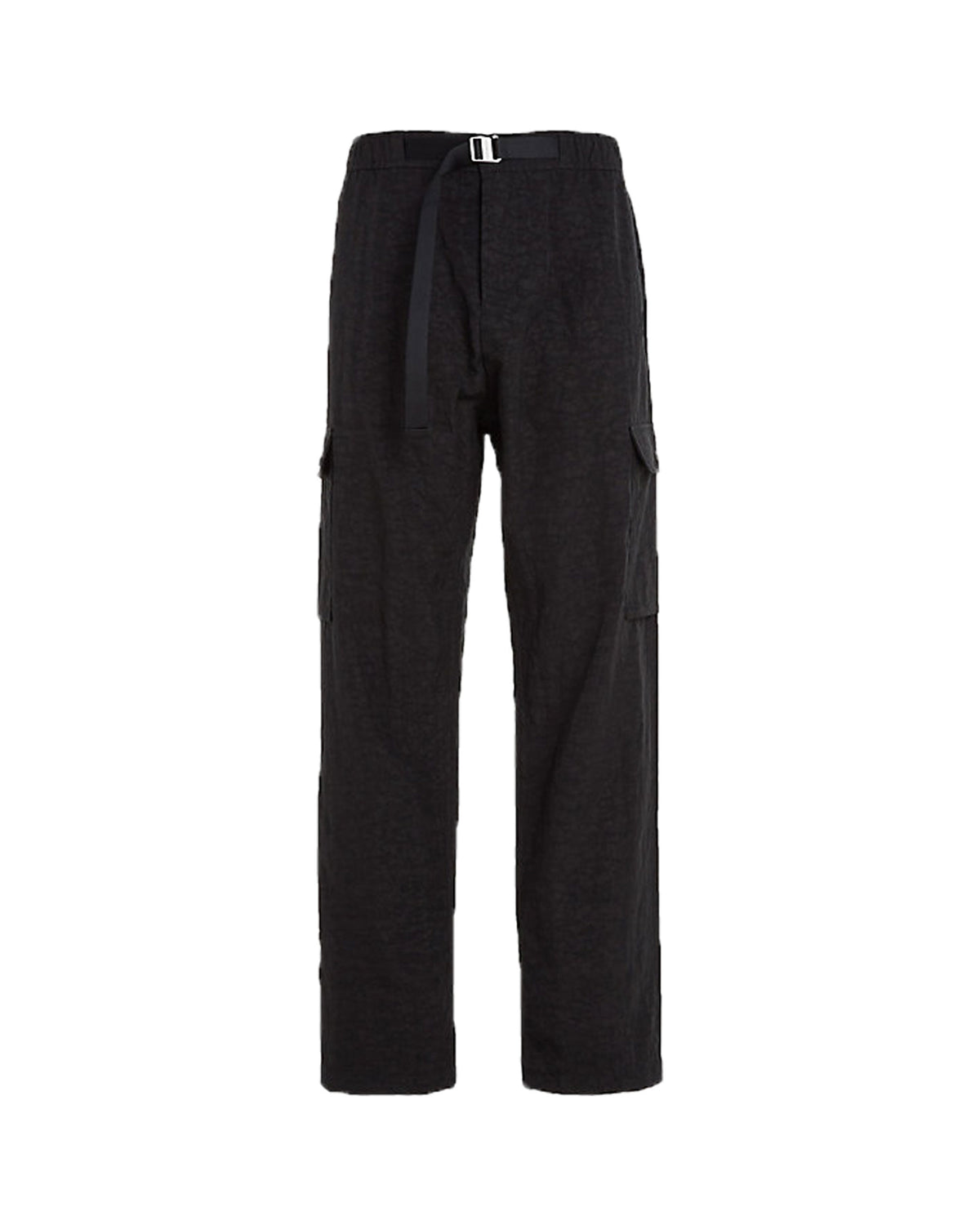 Pantalone Uomo Calvin Klein Jeans Nylon Oxford Cargo Nero