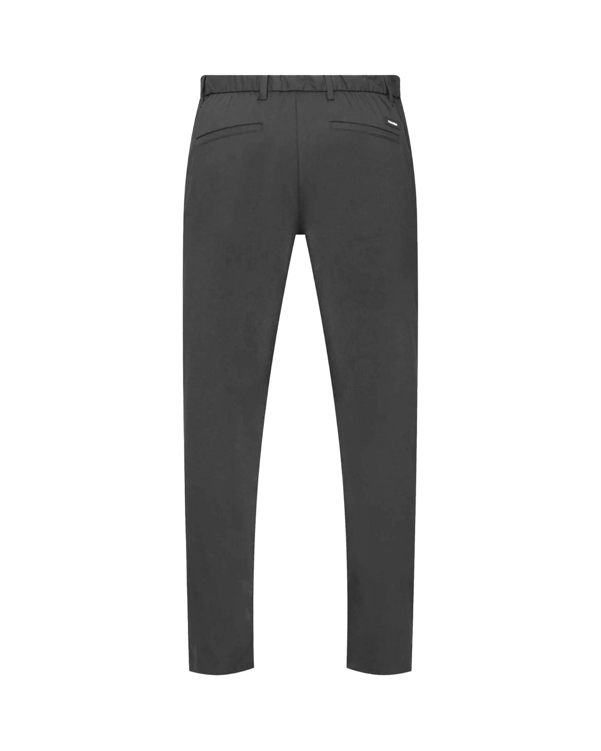 Pantalone Uomo Calvin Klein Tech Cotton Tapered Iron Gate